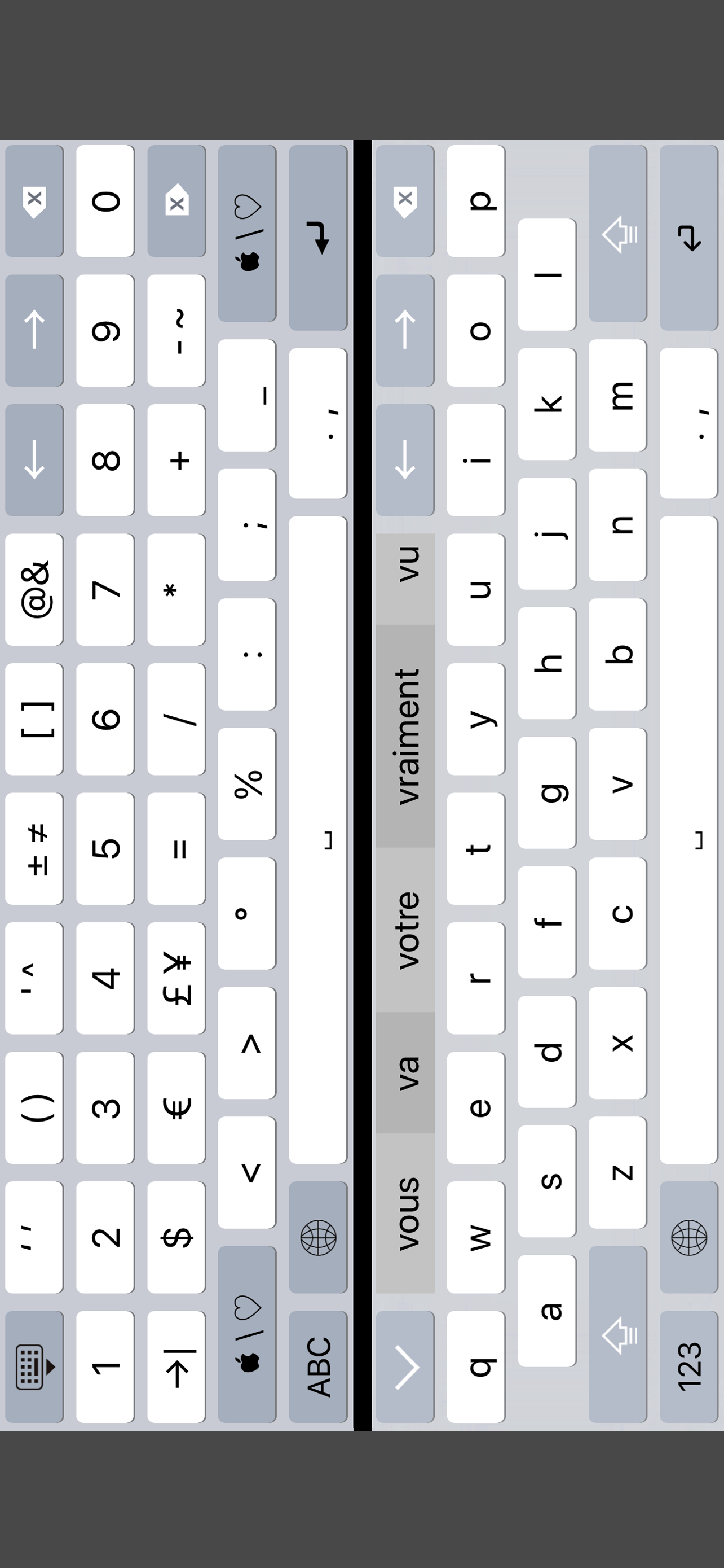 K4us French Keyboard