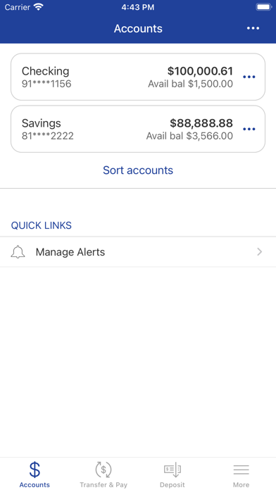 American Bank Baxter Personal Screenshot