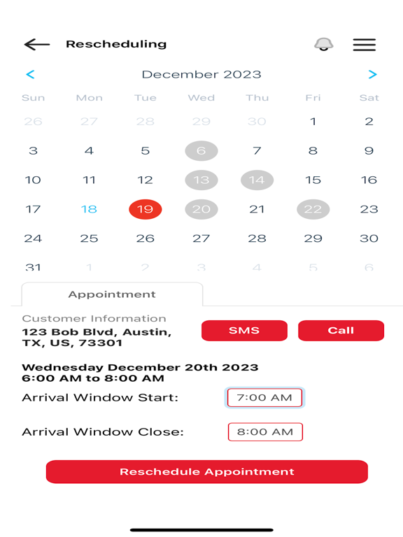 American Standard Home Service iPad screenshot 2 - Utilities app