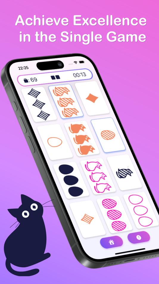 #1. Cat & Set (iOS) 由: Viktor Beliaev