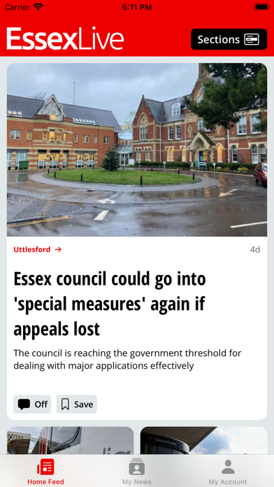 Essex Live Screenshot
