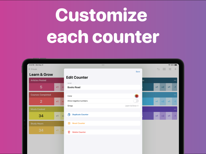 Count Me - Tally Counter