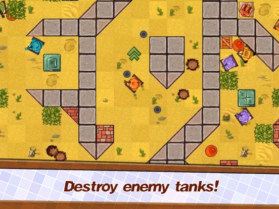 Tank Hero Battle - Tank Royale iPad screenshot 5 - Sports app