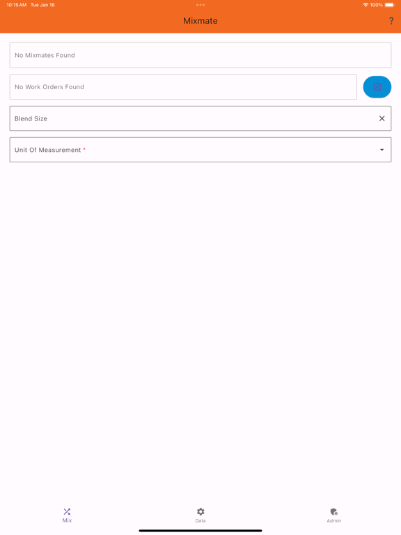 Mixmate by Praxidyn iPad screenshot 5 - Productivity app