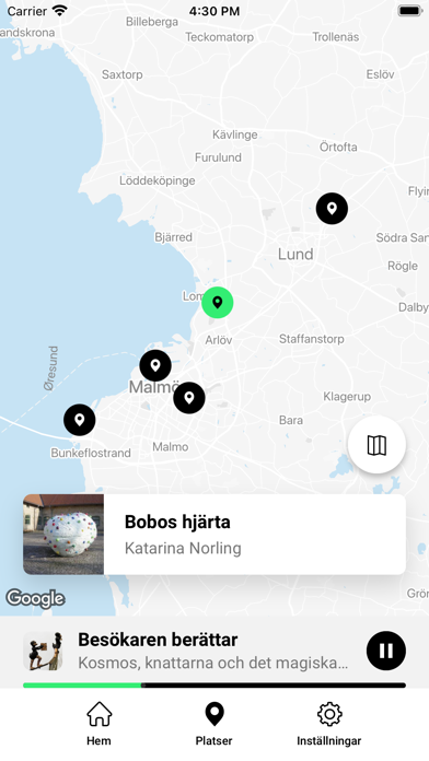 Statens konstråd - Audioguide Screenshot