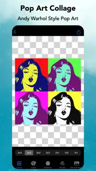 Pop Art Collage - Warhol Fx iphone bilder 2