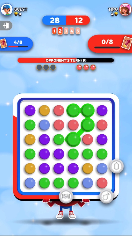 #3. Merge with Friends! (iOS) 由: Svyatoslav Fedoriv