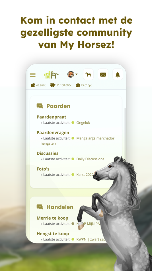 #1. My Horsez (iOS) 由: Lirio Games B.V.