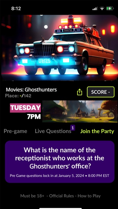 Watch Party - Watch.Play.Win! Screenshot