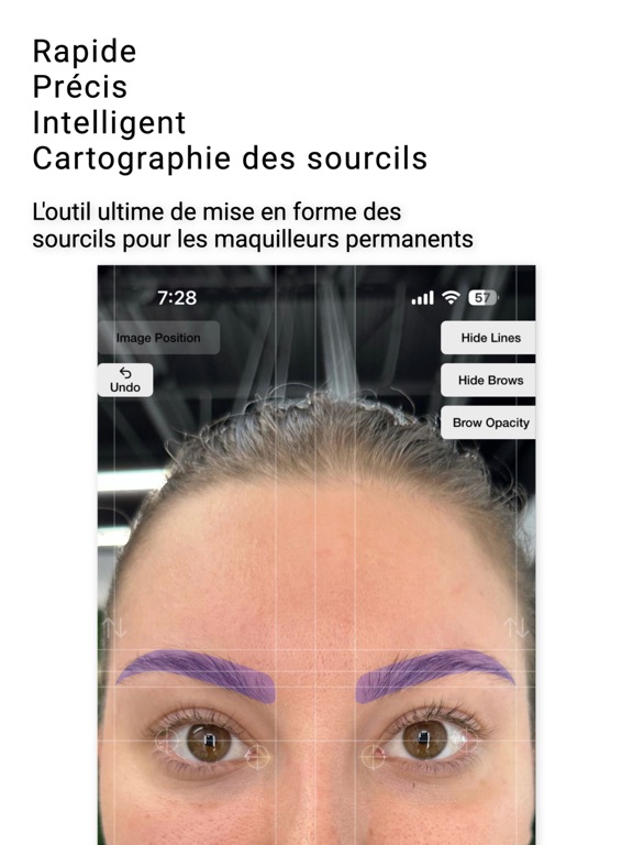 Screenshot #4 pour Concepteur de sourcils