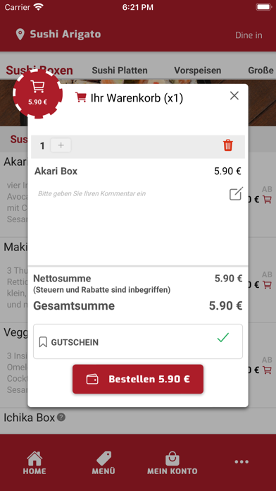 Sushi Arigato Screenshot