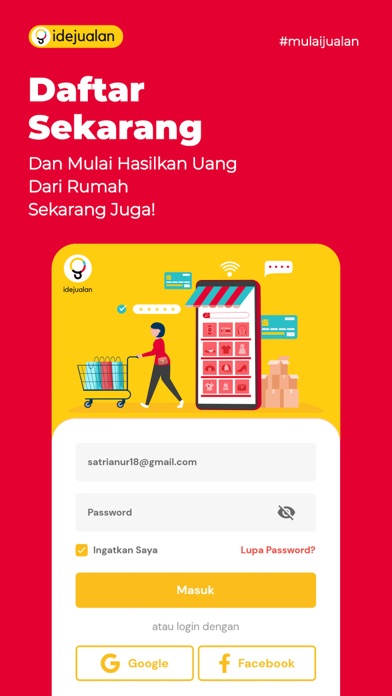 IDEJUALAN - Reseller Dropship Screenshot