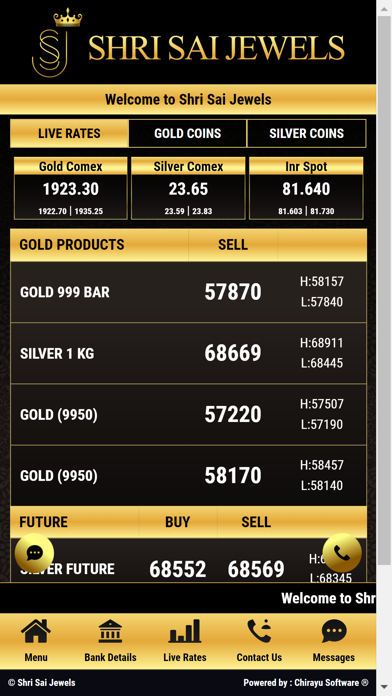 Shri Sai Jewels Screenshot