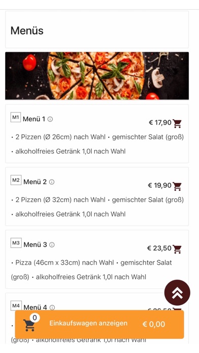 Mehl-Werk Lieferservice Screenshot