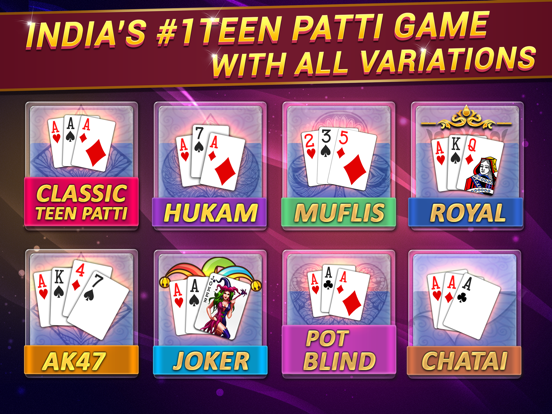 Teen Patti Gold-Poker & Rummy iPad app afbeelding 3