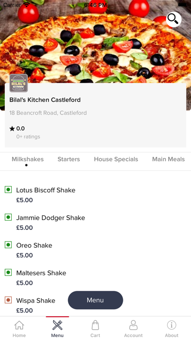Bilal's Kitchen Castleford Screenshot