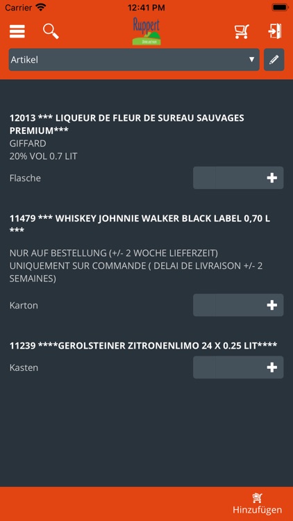 Ruppert Kundenportal