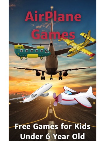 小さな子供たちのための飛行機のゲームのおすすめ画像1