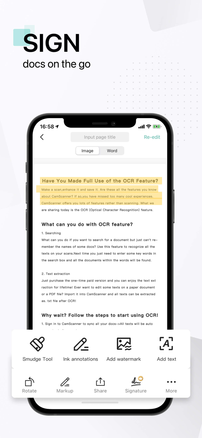 CamScanner   OCR Scanner