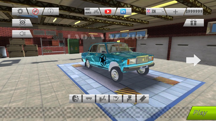 Retro Russian Drift Simulator