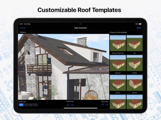 Live Home 3D - House Design iPad app afbeelding 9