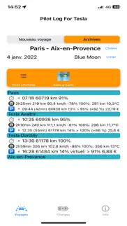 pilot log for tesla iphone screenshot 3