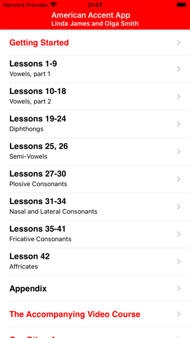 American Accent App Screenshot