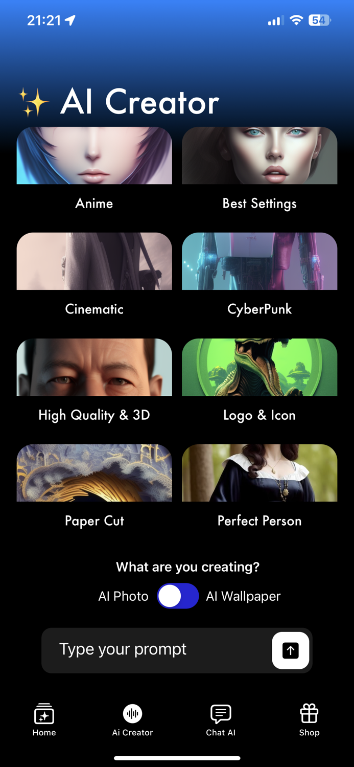 AI Studio - GPT Art Generator
