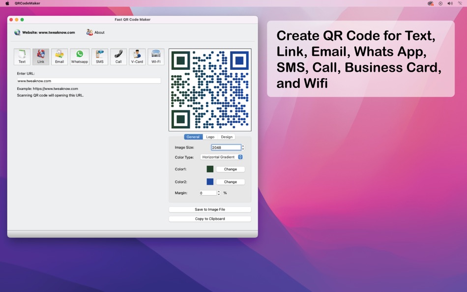 Fast QR Code Maker - 2.0.1 - (macOS)