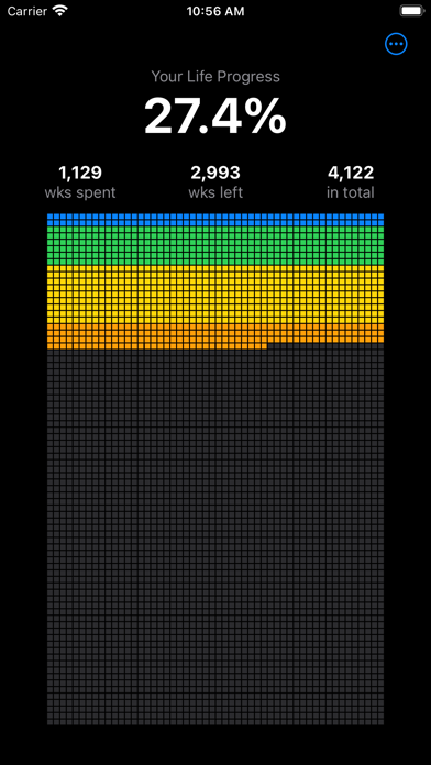 Life Progress - Life Calendar Screenshot