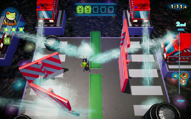 ‎Frogger in Toy Town Screenshot