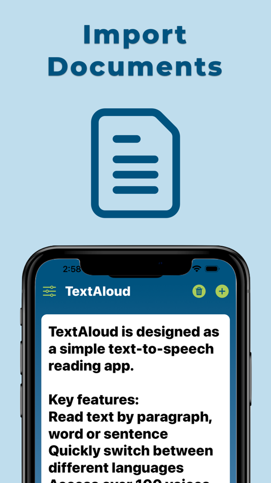 #3. TextAloud - Text To Speech (iOS) 由: Ace Centre