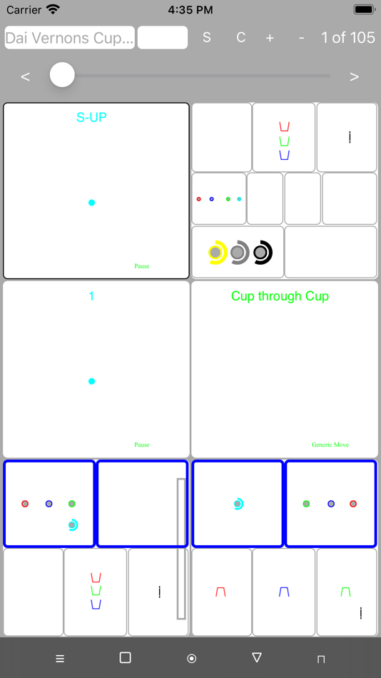 #4. Symbolic Cups and Balls (iOS) By: Ralph Cos