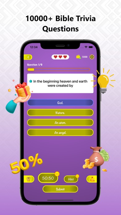 NKJV Bible Trivia Quiz Screenshot