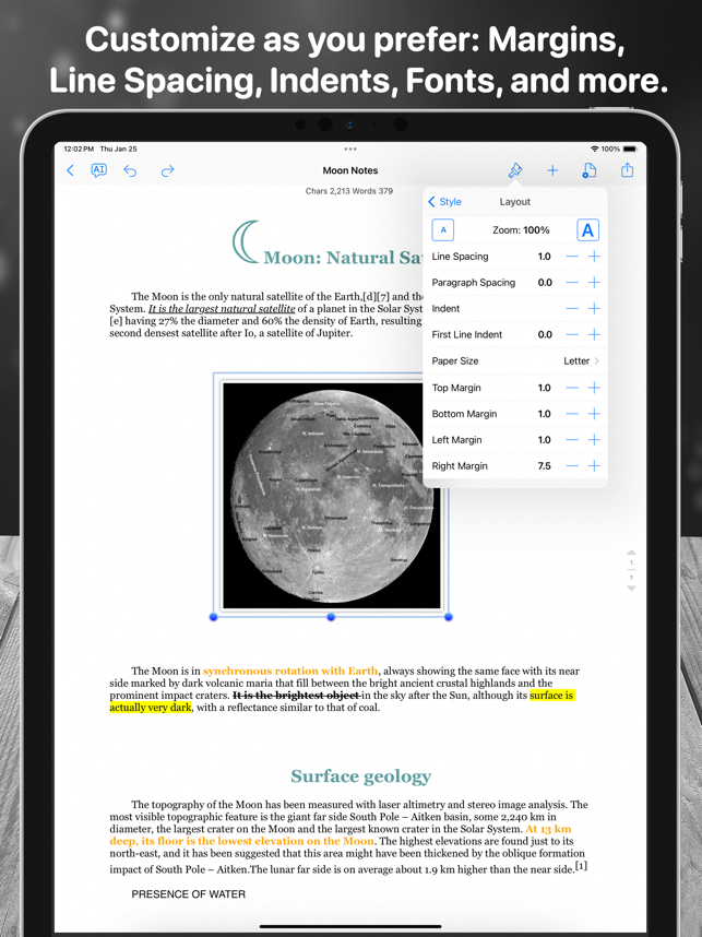 ‎Scrivo Pro - Scrivener Writers 스크린샷