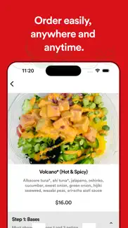 poke sushi bowl - poke mian iphone screenshot 3