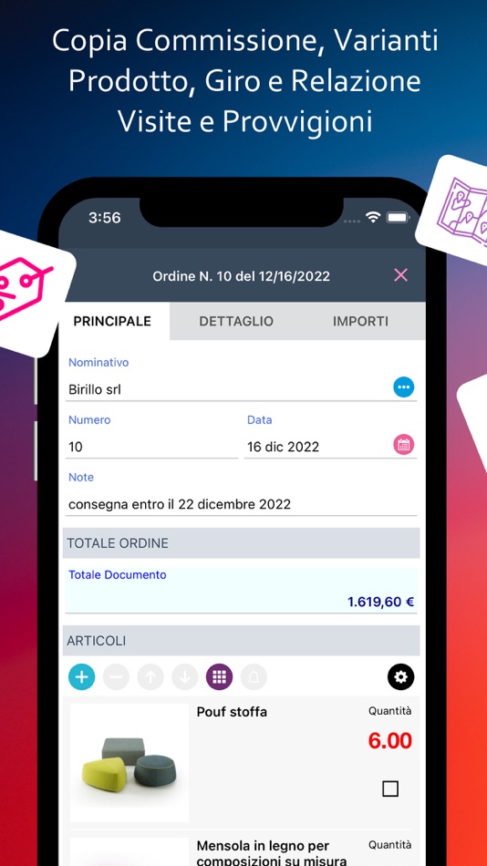 #3. OneOrder Raccolta Ordini (macOS) By: davide Sbreviglieri