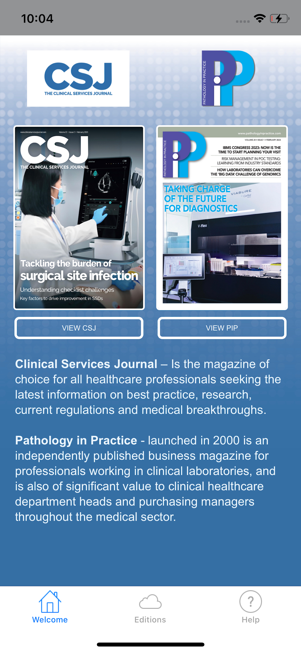 Clinical Services Journal