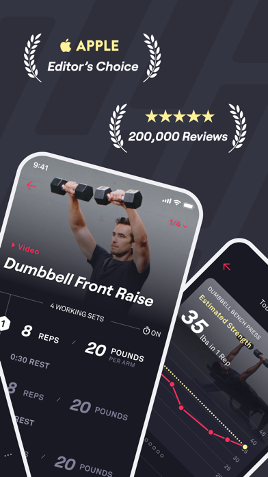 Fitbod Workout & Gym Plannerのおすすめ画像2