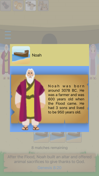 Bible Match Game Screenshot