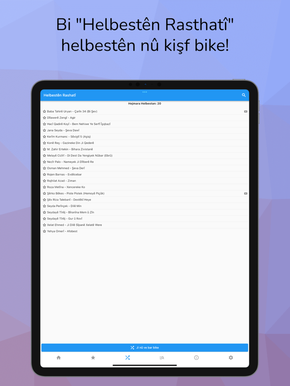 Asoya Helbesta Kurdî iPad screenshot 4 - Reference app