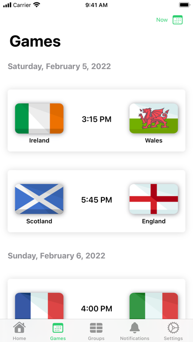 6 nations Screenshot