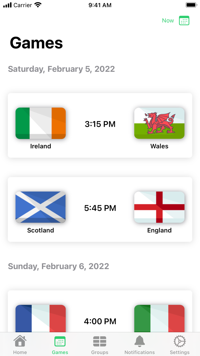6 nations