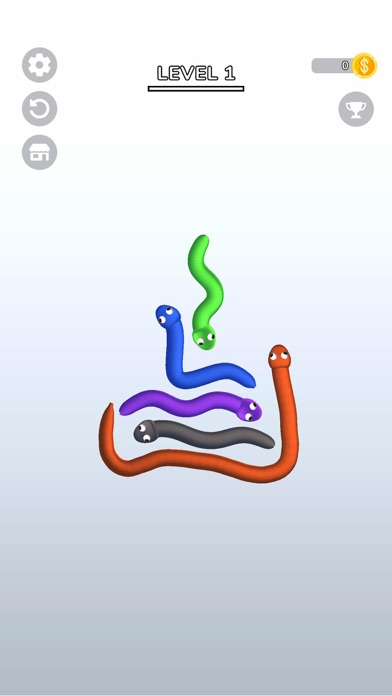 Snake Master - Tangled Puzzle Screenshot