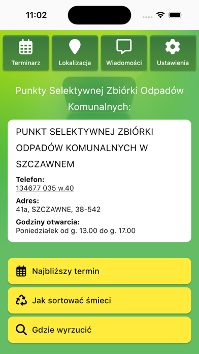 infoŚmieci Screenshot
