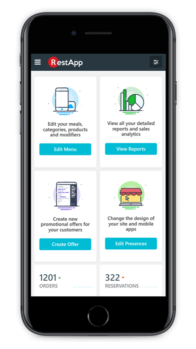 RestApp Manage Screenshot