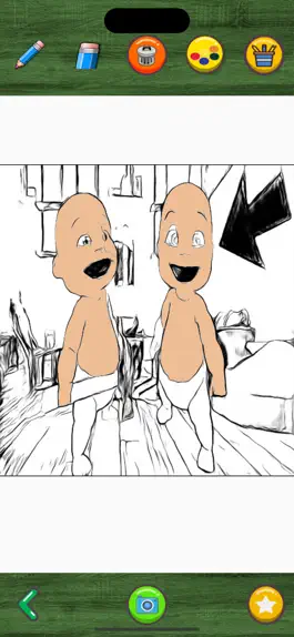 Game screenshot Who's your coloring daddy apk