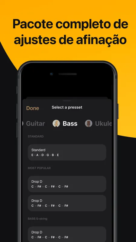 Afinador de Guitarra + Ukulele screenshot 4 of 5