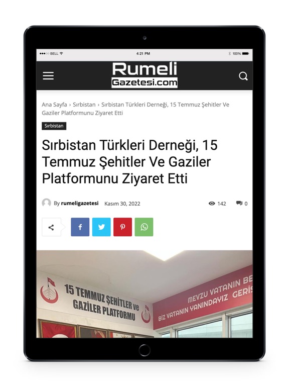 Screenshot #4 pour Rumeli Gazetesi