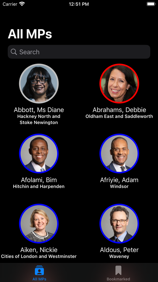 #1. In Common: Info about your MPs (iOS) 由: Matt Mould